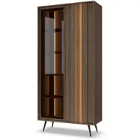 Masseno VITRINE DAVANTI 196,4 / 93,5 cm in Eichefarben