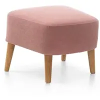Masseno Sitzhocker RYZE, Modern Polsterhocker, Fußhocker Rosa
