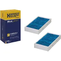 HENGST FILTER Innenraumluftfilter mit Aktivkohle Blue.care E3909LB-2