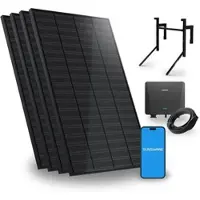Sunshare Ray 800W Balkonkraftwerk Mit Halterung Für Betonbalkon 800W PV Komplettset