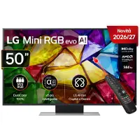 LG Mini RGB 50MRGB87B6B, 127 cm (50"), 3840 x 2160 Pixel, Mini RGB, Smart-TV, WLAN, Schwarz