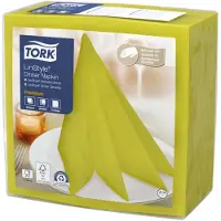 Tork Serviet Linstyle 39x39 cm Pistacie,12 pk x 50 stk/krt