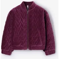 Sissy-Boy Bomberjacke Aus Samt - Lila | Größe: 98-104