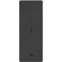 Wozinsky WNSP-NKB Yogamatte aus Naturkautschuk, 183 x 61 x 0,5 cm, schwarz