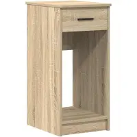 vidaXL Computerschrank mit Schublade Sonoma-Eiche 35x45x77 cm