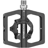 RockBros Pd15-Bk Aluminium-Legierung Fahrrad Pedal Set - schwarz