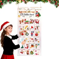 Sonstiges Adventskalender zum Befüllen Stoff 2026 mit 24 Beuteln zum Aufhängen