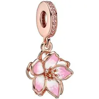 Sonstiges Bead Charms Kirschblüten für Damen kompatibel mit Pandora