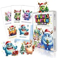 Sonstiges Gefühlskarten Kinder Emotionskarten Emotionale Entwicklung Weihnachtlich 33 Emotionen