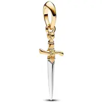 Sonstiges Bead Charm Kirschblüten Zweischneidiges Schwert für Damen