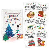 Sonstiges Adventskalender Karten 44 Stück für Familien und Paare