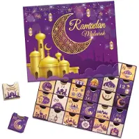 Sonstiges Ramadan Adventskalender 30 leere Boxen, Eid Mubarak Countdown Kalender, Füllbare Geschenkbox, Party Supplies
