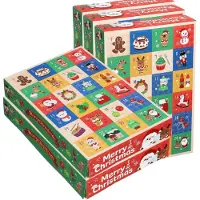 Sonstiges Adventskalender zum Befüllen 5 Stück Papier Geschenkboxen DIY Süßigkeiten Weihnachtsfeiern
