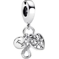 Sonstiges Bead Charm Kirschblüten Family Tree Kompatibel mit Pandora Damen
