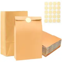 Sonstiges Kraftpapiertüten Braun 30 Stück 28 x 15 x 9 cm für Geschenke & Aufbewahrung