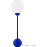 Globen Lighting Tischlampe Ripley, blau, für Wohn- / Esszimmer, Metall, Design, Tischlampe