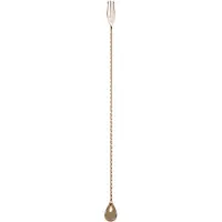 Barprofessional Barlöffel Trident 50 Cm Kupfer