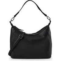 Gabor Taschen Umhängetasche Kunstleder Adelina Hobo Bag L black