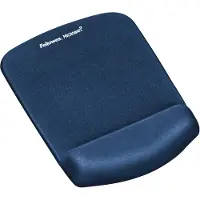 Fellowes Mauspad-Handgelenkauflage PlushTouch, rutschfest, ergonomisch, blau