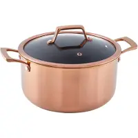 Haws Kochtopf 5,8 L Mit Deckel Und Hybridbeschichtung – Rose Gold