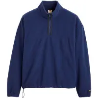 Levi's Levis Fleecepullover "REDWOOD HALF ZIP", Saumabschluss mit Tunnelzug