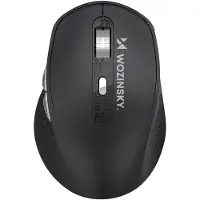 Wozinsky WMGK-1134, rechts, RF Wireless + Bluetooth, 1600 DPI, Schwarz