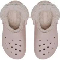 Crocs - Classic Fleece Lined Clog - Hausschuhe Gr M8 / W10 braun