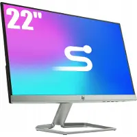HP 22f, 54,6 cm (21.5"), 1920 x 1080 Pixel, Full HD, LED, 5 ms, Silber