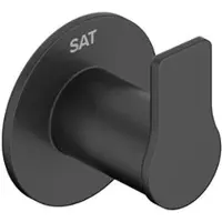 SAT Cool Haken Montage ohne Bohren Schwarz matt SATDCO21MC