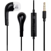 Samsung EHS64AVFBE Kabelgebundener Kopfhörer, 3,5-mm-Miniklinkenstecker, Stereo-Hi-Fi (Großpackung - Ersatzverpackung) - Schwarz