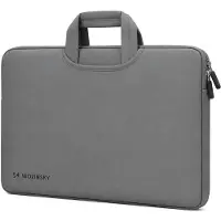 Wozinsky WNT-15G 15,6"-Laptoptasche mit ausziehbarem Neoprengriff – Grau