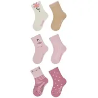 Sterntaler Socken 6er-Pack Blume in ecru | Gr.: 30