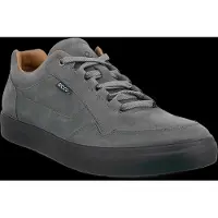 Ecco Sneaker Soft 10 (Premium-Leder) grau Herren