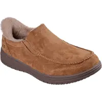 SKECHERS (47.5) Slip-Ins Murette Scofield Herren Slip On Schuhe in Kastanienbraun