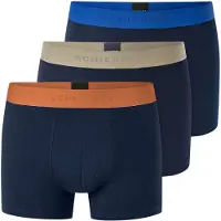 Schiesser Boxershorts "Boxershort 3PACK Shorts 3er Pack"