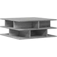 vidaXL Couchtisch Grau Sonoma 70x70x29 cm Holzwerkstoff
