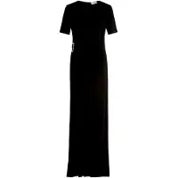 Vera Mont Jumpsuit "Jumpsuit mit Raffung", Damen, Gr. 44, schwarz, Overalls Jumpsuit