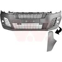 VAN WEZEL Stoßfänger 0944572 vorne für FIAT CITROËN/PEUGEOT