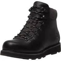 Timberland Wanderschuh "BRITTON MILLS - MID LACE WATER", Herren, Gr. 41, Synthetik, schwarz full g, Leder, Schuhe Wanderschuh, Winterstiefel, wasserdicht, Winterschuhe