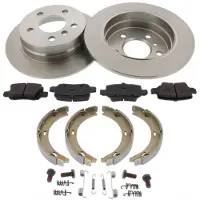 MAPCO Bremsensatz, Scheibenbremse 47817 Hinterachse voll 258mm 8mm für MERCEDES-BENZ