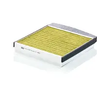Mann Filter, Innenraumluft fp2855 unterhalb des Handschuhfaches für VOLVO