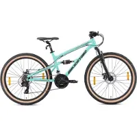Bikestar Mountainbike 21 Gang Shimano RD-TY300 Schaltwerk Kettenschaltung für Damen und Herren, Kettenschaltung