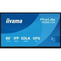 Iiyama TE8613A-B3AG Signage-Display 2,17 m (85.6") WLAN 4K Ultra HD Touchscreen Eingebauter Prozessor Android