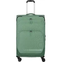 Travelite Trolley "KICK OFF Reisekoffer" 110 l 4 Rollen 4 Doppelrollen, Außentaschen und Packgurte – leicht und robust