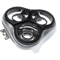 VHBW Scherkopfrahmen kompatibel mit Philips PT726, PT728, PT730, PT727, PT725/41, PT725/20, PT730/14, PT725/15, PT725/17, PT725/16 Rasierer, silber
