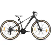 Bikestar Mountainbike 21 Gang Shimano RD-TY300 Schaltwerk Kettenschaltung für Damen und Herren, Kettenschaltung