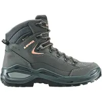 Lowa Damen Renegade Evo GTX Mid WIDE Wanderstiefel graphit/aprikose 40