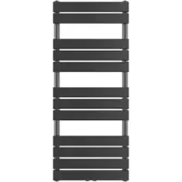 AICA Heizkörper 120x50cm 712W Anthrazit Badheizkörper Handtuchheizkörper Handtuchwärmer Paneelheizkörper Mittelanschluss
