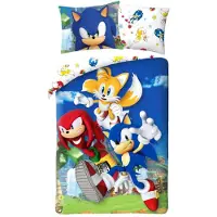 Halantex SP. z.o.o. Super Sonic Bettbezug – 140 x 200 cm – 70 x 90 cm – 100 % Baumwolle