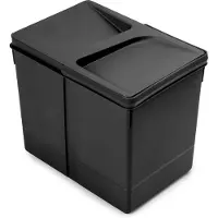 Emuca 8198117 Mülleimer 15l